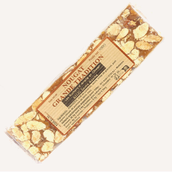 NOUGAT NOIR DE PROVENCE GRANDE TRADITION